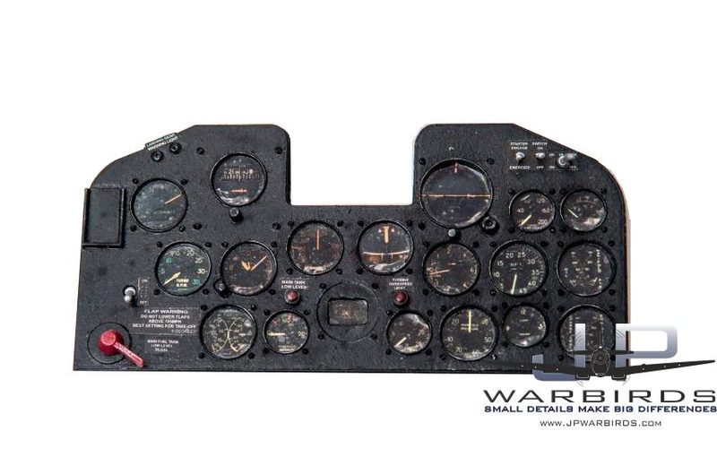 Ziroli P-47 Thunderbolt Instrument Panel