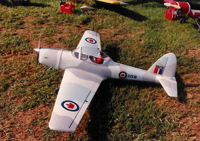 DHC-1 Chipmunk, Canada, T-10 1/4 Scale Plan