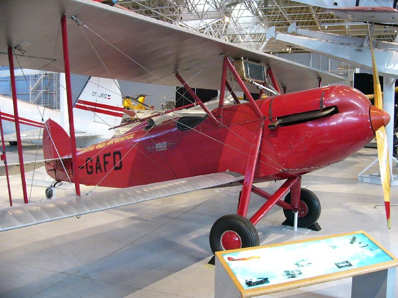 Waco 10 Biplane 1930 OX5 Plan