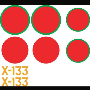 A6M5 Zero (X-133) Vinyl Graphics