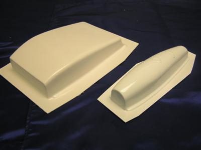 Supermarine Spitfire Mk I-V ABS Radiators (water & oil)