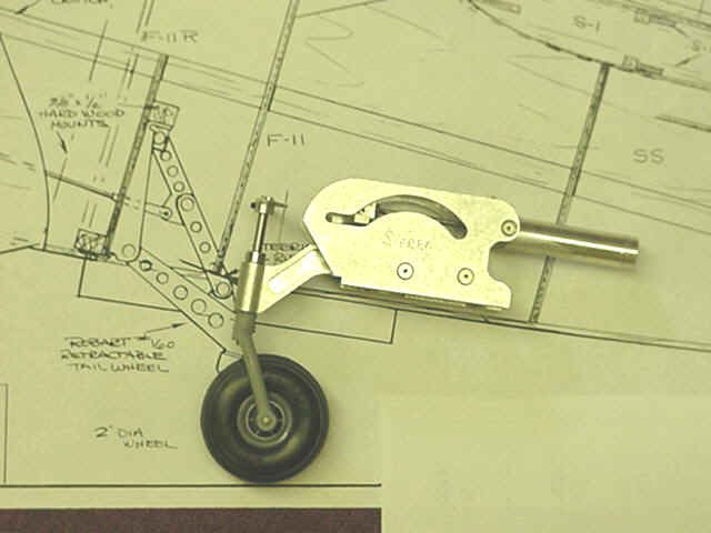  Sierra Giant Scale P-47, P-40, P-51 Tailwheel Retract #TW3