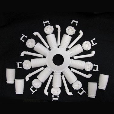 Oberursel UR2 1/3 Scale Cast Resin Kit